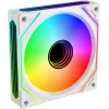 Вентилятор для корпуса Bloody BD-CF120ARGB5 LCD ARGB 120х120x25 белый 4-pin 26дБ (BD-CF120ARGB5-WH) Ret