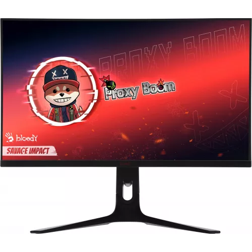 Монитор Bloody 27" MN272U черный IPS LED 1ms 16:9 HDMI M/M матовая HAS 400cd 178гр/178гр 3840x2160 160Hz G-Sync FreeSync DP 4K 6.5кг