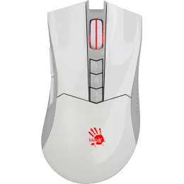 Мышь A4Tech Bloody R90 Plus белый оптическая 5000dpi беспров. USB 7but (R90 PLUS GREUISH WHITE)
