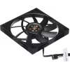 Вентилятор для корпуса Deepcool FT12 Slim 120х120x15 черный 4-pin 25.6дБ (R-FT12SLIM-BKWPN1-G) Ret
