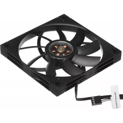 Вентилятор для корпуса Deepcool FT12 Slim 120х120x15 черный 4-pin 25.6дБ (R-FT12SLIM-BKWPN1-G) Ret