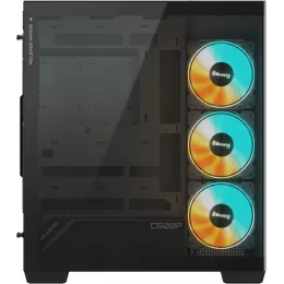 Корпус Gigabyte GB-C500P ST черный без БП ATX 6x120mm 3x140mm 2xUSB3.0 audio bott PSU