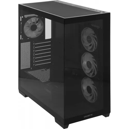 Корпус Gigabyte GB-C500P ST черный без БП ATX 6x120mm 3x140mm 2xUSB3.0 audio bott PSU