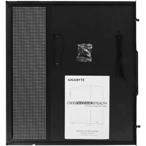 Корпус Gigabyte GB-C500P ST черный без БП ATX 6x120mm 3x140mm 2xUSB3.0 audio bott PSU