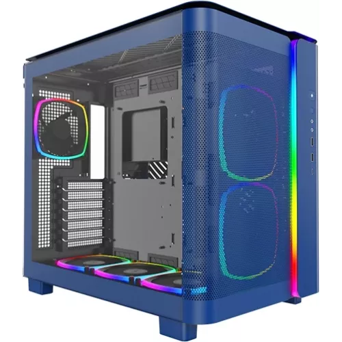Корпус Montech King 95 Pro голубой без БП ATX 7x120mm 2x140mm 2xUSB3.0 audio bott PSU