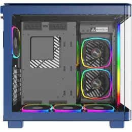 Корпус Montech King 95 Pro голубой без БП ATX 7x120mm 2x140mm 2xUSB3.0 audio bott PSU