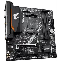 Материнская плата Gigabyte B550M AORUS ELITE AX Soc-AM4 AMD B550 4xDDR4 mATX AC`97 8ch(7.1) GbLAN RAID+DVI+HDMI