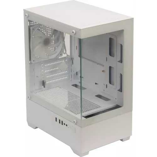 Корпус Accord ACC-ZCU2W белый без БП mATX 5x120mm 2xUSB2.0 1xUSB3.0 audio bott PSU