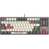 Клавиатура A4Tech S87 Pixels механическая серый/белый USB for gamer LED кабель 1.8м