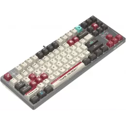 Клавиатура A4Tech S87 Pixels механическая серый/белый USB for gamer LED кабель 1.8м