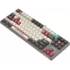 Клавиатура A4Tech S87 Pixels механическая серый/белый USB for gamer LED кабель 1.8м