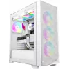 Корпус PcCooler C3D510 WH ARGB белый без БП ATX 5x120mm 5x140mm 2xUSB3.0 audio bott PSU