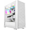 Корпус PcCooler C3D510 WH ARGB белый без БП ATX 5x120mm 5x140mm 2xUSB3.0 audio bott PSU