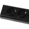 Сетевой фильтр Philips CHP2145BB/51 3м (4 розетки) черный (коробка)