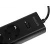 Сетевой фильтр Philips CHP2145BB/51 3м (4 розетки) черный (коробка)