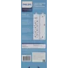 Сетевой фильтр Philips CHP2145BB/51 3м (4 розетки) черный (коробка)