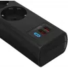 Сетевой фильтр Philips CHP8246BA/51 2м (4 розетки) черный (коробка)