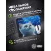Коврик для мыши Cactus White Cat 220x180x2мм (CS-MPC-P06XS)