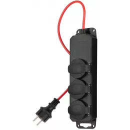 Сетевой удлинитель Buro BU-PS3.20/B-16 20м (3 розетки) оранжевый (пакет ПЭ)