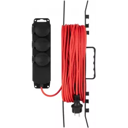 Сетевой удлинитель Buro BU-PS3.20/B-16 20м (3 розетки) оранжевый (пакет ПЭ)