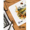 Коврик для мыши Cactus Honeybee 220x180x2мм (CS-MP-P09XS)