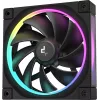 Вентилятор для корпуса Deepcool FL12 ARGB 120х120x25 черный 4-pin 32дБ (R-FL12-BKAPN1-G) Ret