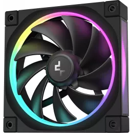 Вентилятор для корпуса Deepcool FL12 ARGB 120х120x25 черный 4-pin 32дБ (R-FL12-BKAPN1-G) Ret