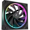 Вентилятор для корпуса Deepcool FL12 ARGB 120х120x25 черный 4-pin 32дБ (R-FL12-BKAPN1-G) Ret