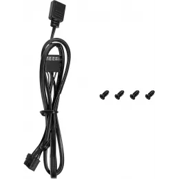 Вентилятор для корпуса Deepcool FL12 ARGB 120х120x25 черный 4-pin 32дБ (R-FL12-BKAPN1-G) Ret