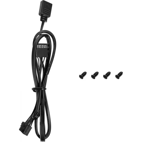 Вентилятор для корпуса Deepcool FL12 ARGB 120х120x25 черный 4-pin 32дБ (R-FL12-BKAPN1-G) Ret