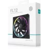 Вентилятор для корпуса Deepcool FL12 ARGB 120х120x25 черный 4-pin 32дБ (R-FL12-BKAPN1-G) Ret