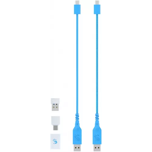 Мышь A4Tech Bloody R73 Ultra Duo белый/рисунок оптическая 20000dpi беспров. USB/USB-C 7but (R73 ULTRA DUO NYX MIRAGE)