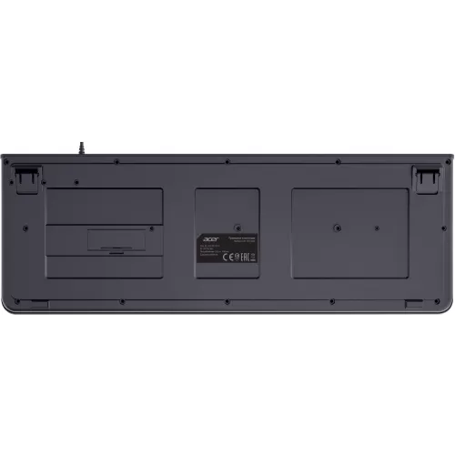 Клавиатура + мышь Acer OCC400 клав:черный мышь:черный USB (ZL.ACCCC.015)