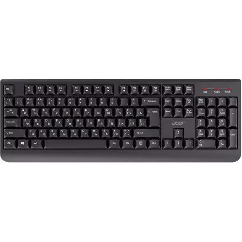 Клавиатура + мышь Acer OCC401 клав:черный мышь:черный USB беспроводная Multimedia (ZL.ACCCC.016)