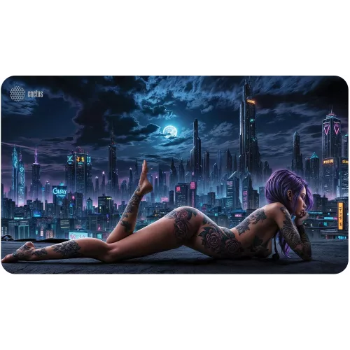 Коврик для мыши Cactus Erotic girl 700x400x3мм (CS-MP-PRO03XLL)