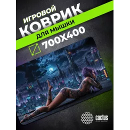Коврик для мыши Cactus Erotic girl 700x400x3мм (CS-MP-PRO03XLL)