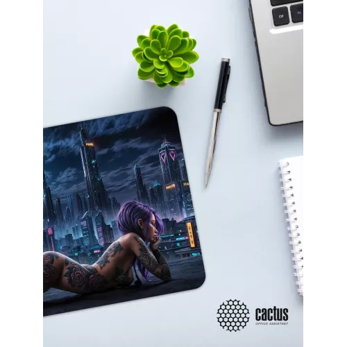 Коврик для мыши Cactus Erotic girl 700x400x3мм (CS-MP-PRO03XLL)