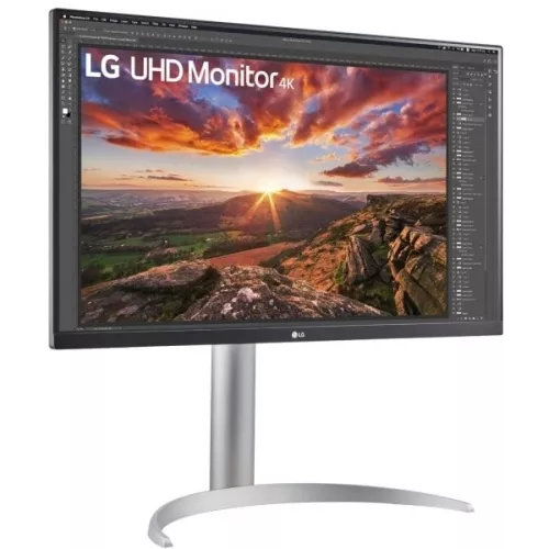 Монитор LG 27" UltraFine 27UP850K-W черный IPS LED 16:9 HDMI M/M матовая HAS 1200:1 400cd 178гр/178гр 3840x2160 60Hz FreeSync DP 4K USB 5.9кг