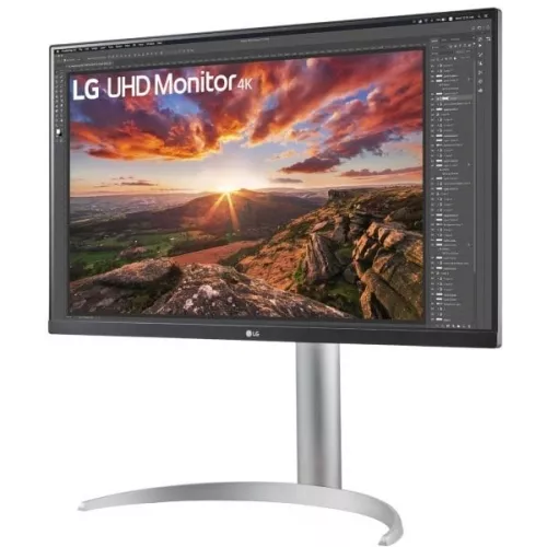 Монитор LG 27" UltraFine 27UP850K-W черный IPS LED 16:9 HDMI M/M матовая HAS 1200:1 400cd 178гр/178гр 3840x2160 60Hz FreeSync DP 4K USB 5.9кг