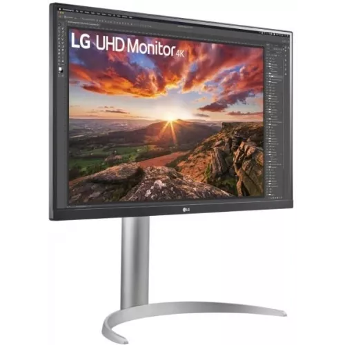 Монитор LG 27" UltraFine 27UP850K-W черный IPS LED 16:9 HDMI M/M матовая HAS 1200:1 400cd 178гр/178гр 3840x2160 60Hz FreeSync DP 4K USB 5.9кг