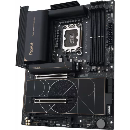 Материнская плата Asus PROART Z890-CREATOR WIFI Soc-1851 Intel Z890 4xDDR5 ATX AC`97 8ch(7.1) 1 x 10Gigabit + 1 x 2.5Gigabit RAID+HDMI+DP