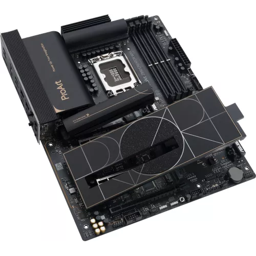 Материнская плата Asus PROART Z890-CREATOR WIFI Soc-1851 Intel Z890 4xDDR5 ATX AC`97 8ch(7.1) 1 x 10Gigabit + 1 x 2.5Gigabit RAID+HDMI+DP