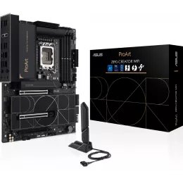 Материнская плата Asus PROART Z890-CREATOR WIFI Soc-1851 Intel Z890 4xDDR5 ATX AC`97 8ch(7.1) 1 x 10Gigabit + 1 x 2.5Gigabit RAID+HDMI+DP