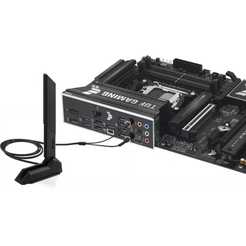Материнская плата Asus TUF GAMING B850-PLUS WIFI Socket AM5 AMD B850 4xDDR5 ATX AC`97 8ch(7.1) 2.5Gg RAID+HDMI+DP