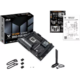 Материнская плата Asus TUF GAMING B860-PLUS WIFI Soc-1851 Intel B860 4xDDR5 ATX AC`97 8ch(7.1) 2.5Gg RAID+HDMI+DP