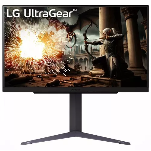 Монитор LG 27" UltraGear 27GS75Q-B черный IPS LED 16:9 HDMI матовая HAS Piv 1000:1 300cd 178гр/178гр 2560x1440 180Hz G-Sync FreeSync DP QHD 6кг