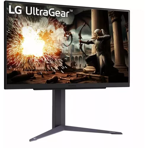 Монитор LG 27" UltraGear 27GS75Q-B черный IPS LED 16:9 HDMI матовая HAS Piv 1000:1 300cd 178гр/178гр 2560x1440 180Hz G-Sync FreeSync DP QHD 6кг