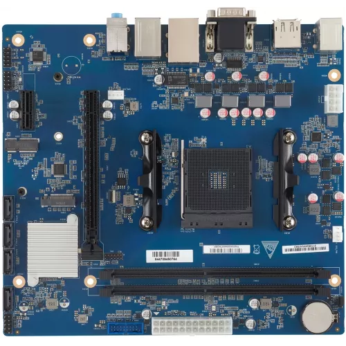 Материнская плата IRU A520M-VHDi/M.2 Soc-AM4 AMD A520 2xDDR4 mATX AC`97 6ch(5.1) GbLAN RAID+VGA+HDMI+DP