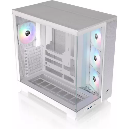 Корпус Thermaltake View 380 XL TG ARGB белый без БП ATX 5x120mm 2x140mm 2xUSB3.0 audio bott PSU