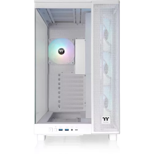 Корпус Thermaltake View 380 XL TG ARGB белый без БП ATX 5x120mm 2x140mm 2xUSB3.0 audio bott PSU